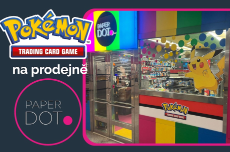 NOVINKA! Pokémon je nyní v prodejně Paper DOT! NOVINKA! Pokémon je nyní v prodejně Paper DOT!
